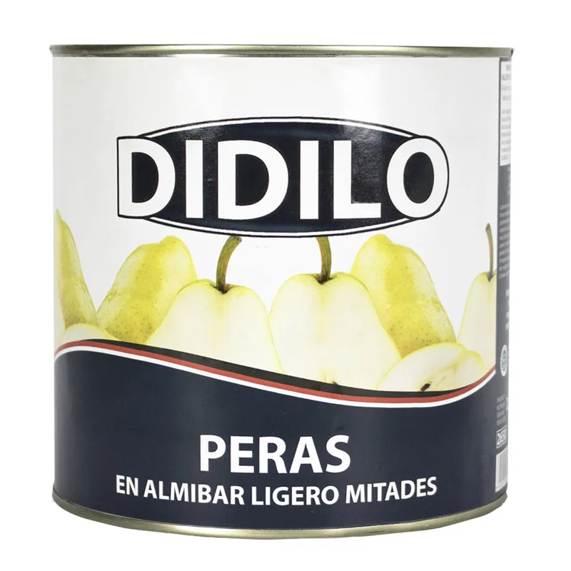 Peras Mitades en Almibar Ligero