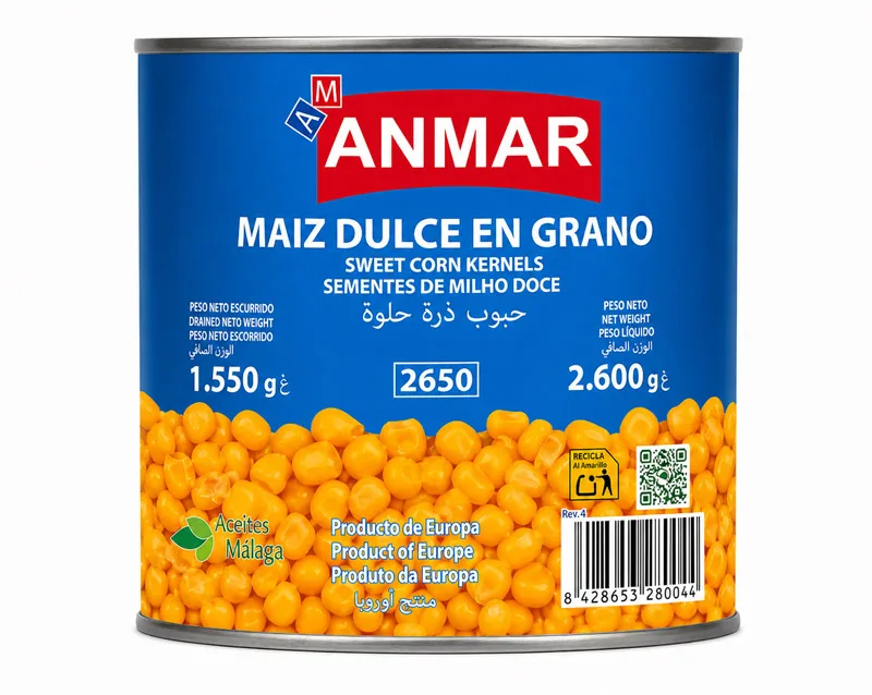 Maiz Dulce en Grano